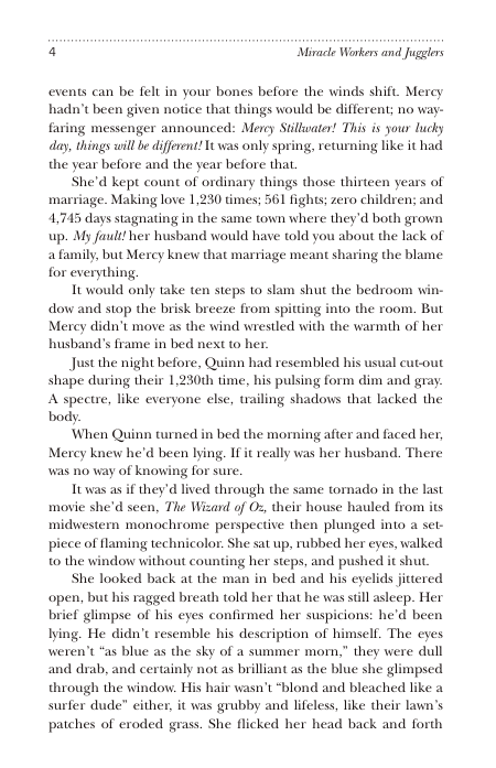miracle workers and jugglers page 2